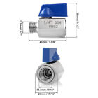1 4  Npt Female Male Thread Mini Ball Valve 304 Stainless Steel Shut-off Valve