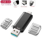 Dual Type-c Otg 64gb Flash Drive Usb Memory Stick U Disk For Android Phone Pc