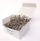 Extra Large 2  Safety Pins - Heavy Duty  Industrial Strength  Nickel Plated  Rus