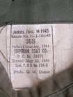 Ww2 M43 Jacket Usaf Korean War Era  Personalized Air Force Rank Sz 36 S W  Hood 