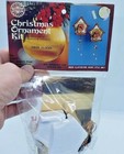 Walco Holiday Swiss Clocks Vintage Sequin Bead Christmas Ornament Craft Kit Nos