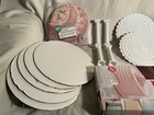 Vintage Wilton Cake Decorating Lot  5 Cake Boards  Set 2103-256  Set 2104-12