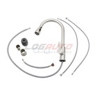 High Quality Stainless Steel Faucet Set Pull Out Sprayer Sink Mixer Tap Brushed