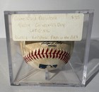 2014 Klayton Kershaw Game Used Baseball  brewers-la  8 10 2014 Cy Young Season