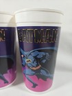 1989 Batman Taco Bell Cup Complete Set Of 4 Excellent Vintage Rare Dc Movie 