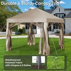 10 x10  Outdoor Canopy Tent With Mosquito Netting screen House portable Gazebo