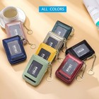 Women s Rfid Credit Card Holder Wallet With Keychain Small Leather Zip Card Slot