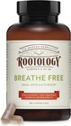 Rootology Breathe Free - Natural Nasal   Sinus Relief - Fast-acting  Non-drow   