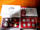 2007 Us Mint Silver Proof Set With Original Box   Coa - 14 Coins  1 34 Oz Silver