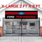 Ford Performance Racing Banner Flag Big 2x8 Feet Automotive Car Mechanic Garage