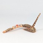 Oaxaca Mexican Folk Art Cirilo Rios Signed Hand Carved Wood Alebrije Cat Tigre