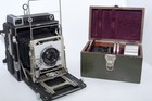 Graflex 4x5 Speed Graphic  u s  Property  Camera   2  Lenses  Le-2 10  F4 5 Lens