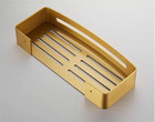 Gold Bathroom Corner Shelf Wall Mounted Shower Caddy Shampoo Holder Rack