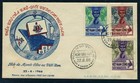South Vietnam 1966 Fdc 4 Different Help Given By The Free World 278-280  l771 