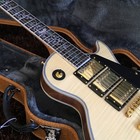 Custom Shop Lp Flame Maple Top Electric Guitar Hhh Pickups Rosewood Fretboard