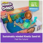 Kinetic Sand Project Planet Turtle Beach     14   oz Play Sand  Eco Tools   Molds