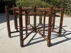 Authentic Mcguire Vintage Bamboo Dining Table Base  Seats 8-10  Uship Delivery 