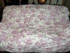 Pottery Barn Loveshackfancy Garden Damask Quilt- Queen-pink