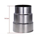 Adaptor Stove Pipe For Chimney Lining Connections Reducer Reduce Diameter