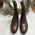 Antique Vintage Victorian Edwardian Childrens Girls High Laced Shoes Boots Euc