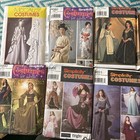 Adult 22 Historical Costume Sewing Patterns L-xl  Victoria Edward Renaissance