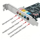 Pcie X1 Sound Card 5 1ch Cmi8738 Chipset W low Profile Bracket Us Stock