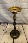 Vintage Brass Candle Holder Candlestick Twisted 13  Tall