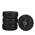 4pcs 1 9  Crawler Wheels Tires 96mm For Axial Scx10 D90 Tamiya Cc01