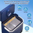 35qt Portable Electric Cooler Warmer 12v 110v Car Refrigerator Fridge 33l