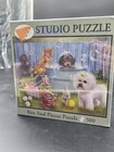Bits And Pieces 500 Piece Jigsaw Puzzle Rub A Dub Doggie Dogs In Bath 16x20 New