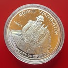 1982 S 90  Silver George Washington Commemorative Half Dollar Proof Ogp coa