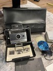 Vintage Polaroid Automatic 100 Land Camera With Locking Case   Accessories