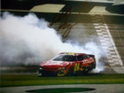 William Byron Signed 2025  24 Daytona 500 Victory Burnout Nascar 8x10 Photo