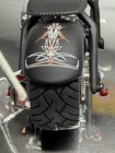 Von Dutch Cruel World Custom Chopper Motorcycle Die Cast W Display Case