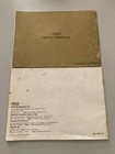 Nikon F Instruction Manual And Photography Guide - Free Shipping