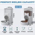 Rabbit Gravity Auto Feeder Set 35oz Hanging Automatic Food Water Dispenser Ca   