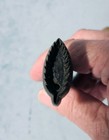 Antique Millinery Rose Leaf Tools Mold Bronze Cutter 3 Pc Set Flower Making