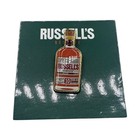 Russells Reserve 10 Year Old Bourbon Whiskey Bottle Enamel Pin Gift