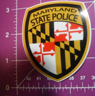 Maryland-state Police 3  Decal