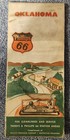 Vintage 1940s Phillips 66 Oil Road Map  Oklahoma