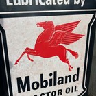 1940s Mobiland Tractor Oil Mobil Pegasus Metal Toc Gas Station Sign