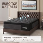 12 Inch Hybrid Bed Mattress Twin Full Queen King Gel Memory Foam Innerspring