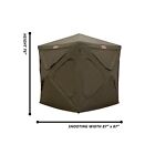 Cage R30 Permanent Hunting Hub Blind  Pop-up Hub System  3-person  Cbr30t