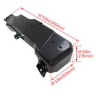 Gas Fuel Gas Tank Skid Plate For 2007-2018 Jeep Wrangler   2018 Jk 2-door