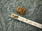 Vintage Stetson Beaver   Gryphon Crest Hat Band Pin 1960s Heraldic Hat Ornament