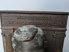 Vintage Bradley   Hubbard Cast Iron Abraham Abe Lincoln Bust Door Stop Book End