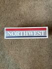 Vintage Northwest Airlines Lego Building Blocks Airplane Kit Aero Kit 