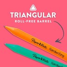 1 3mm Mechanical Pencil Set 8 Pack W  Refills Triangular Grip Kids School