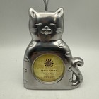 Metal Cat Frame With Photo Holders