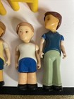 Vintage Little Tikes Dollhouse Furniture Nursery Crib Chairs Minivan People Lot